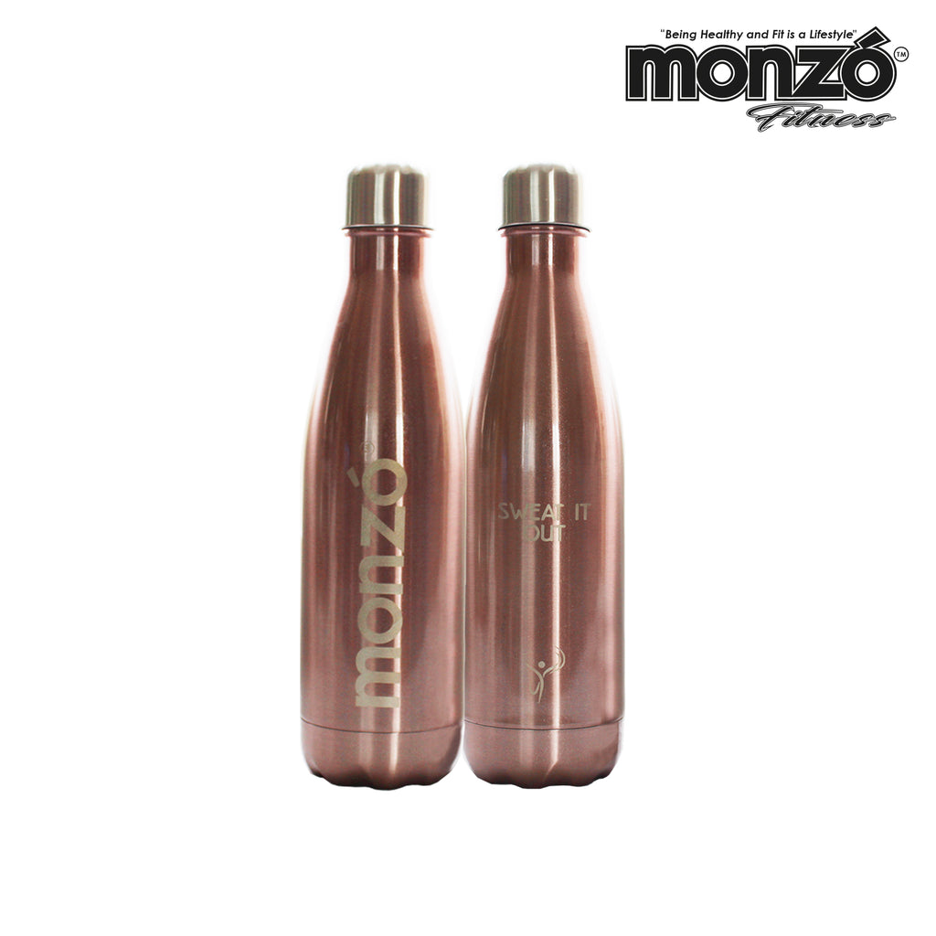 Termo de Acero Inoxidable para agua caliente y fría, 500 ml – MonzoFit
