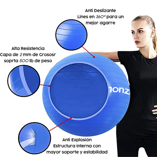 Yoga Ball, Pelota Yoga/Pilates